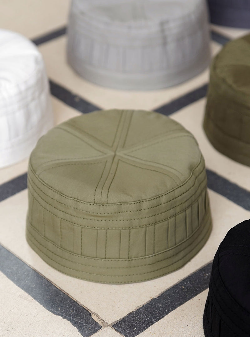 Center Pleated Kufi