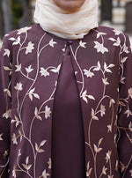 Embroidered Jacket and Dress Set