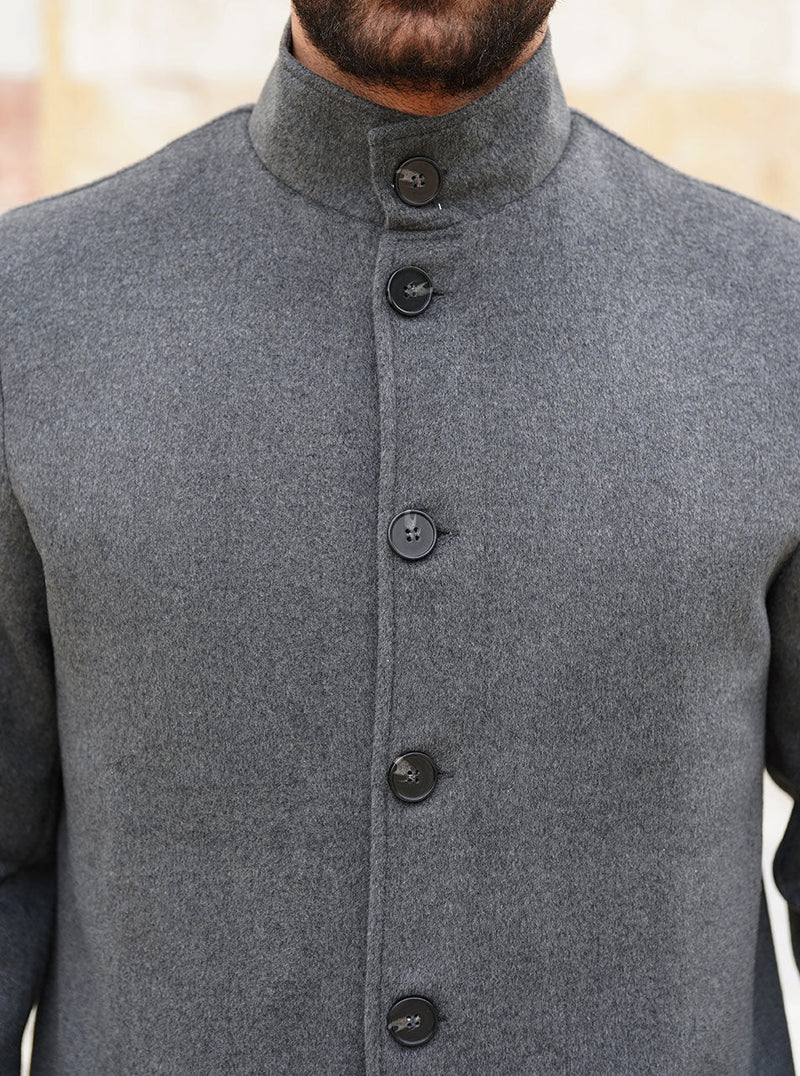 High Collar Wool Jubba