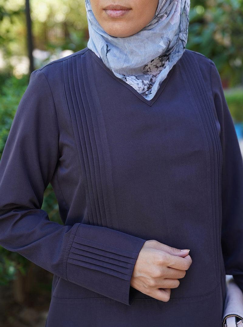 Pleated Bunches Tunic