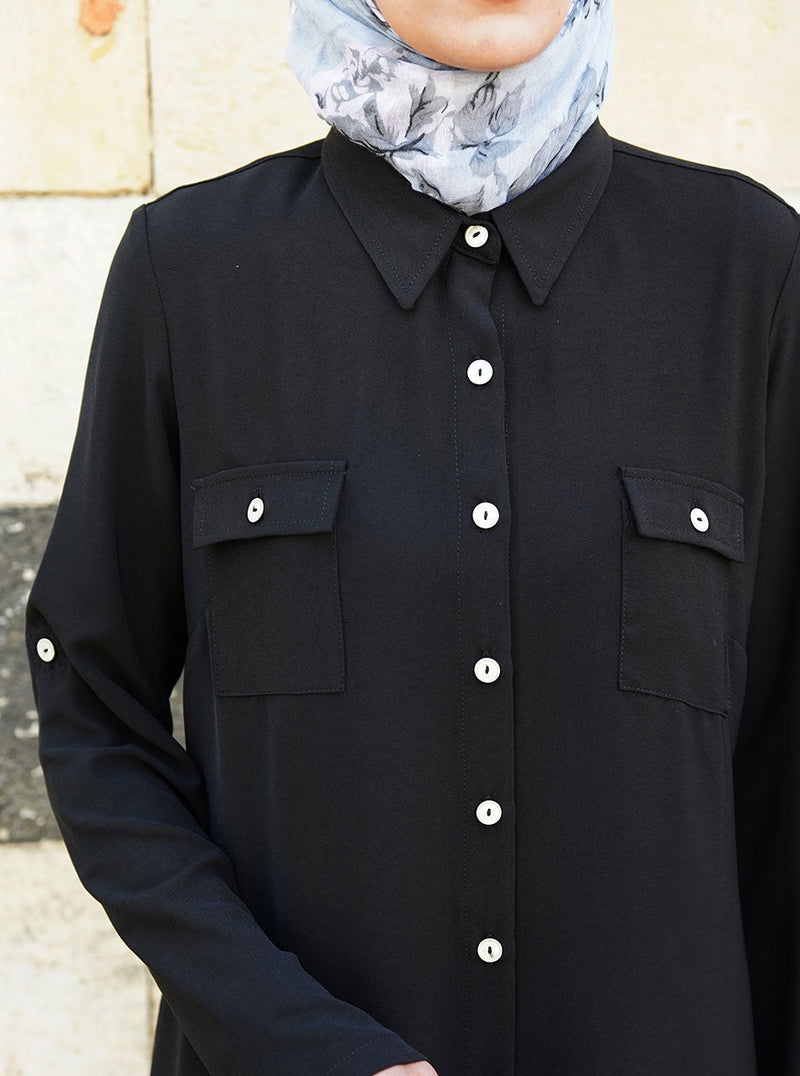 Dipped Hem Tunic