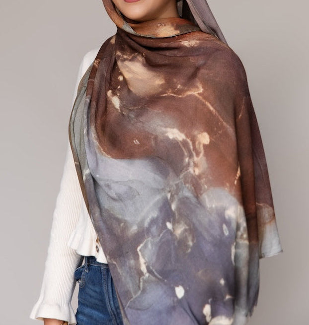 PRINTED MODAL - TAUPE MIRAGE