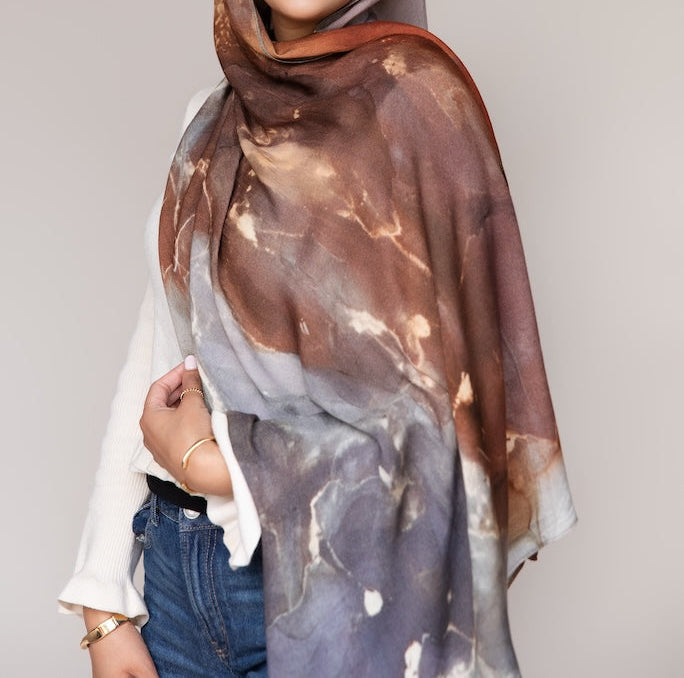 PRINTED MODAL - TAUPE MIRAGE