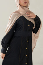 Zeina Denim Dress - Midnight