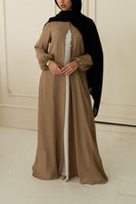 Hawa Chiffon Cardigan - Creme Brulee