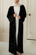 Ridaa Sequin Abaya - Nightfall