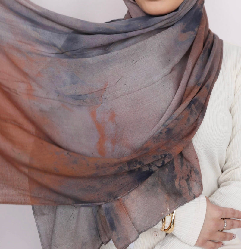 PRINTED MODAL - SMOKY DUST