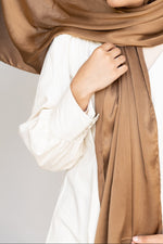 TOASTED BRONZE Deluxe Satin Crepe