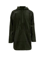 Pouch Pocket Corduroy Hoodie