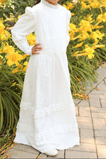 Mini Nur Linen Maxi Dress – Cloud White