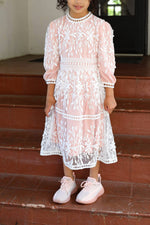 Mini Avery Lace Maxi Dress - Kashmiri Chai