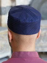 Angled Pintucked Kufi