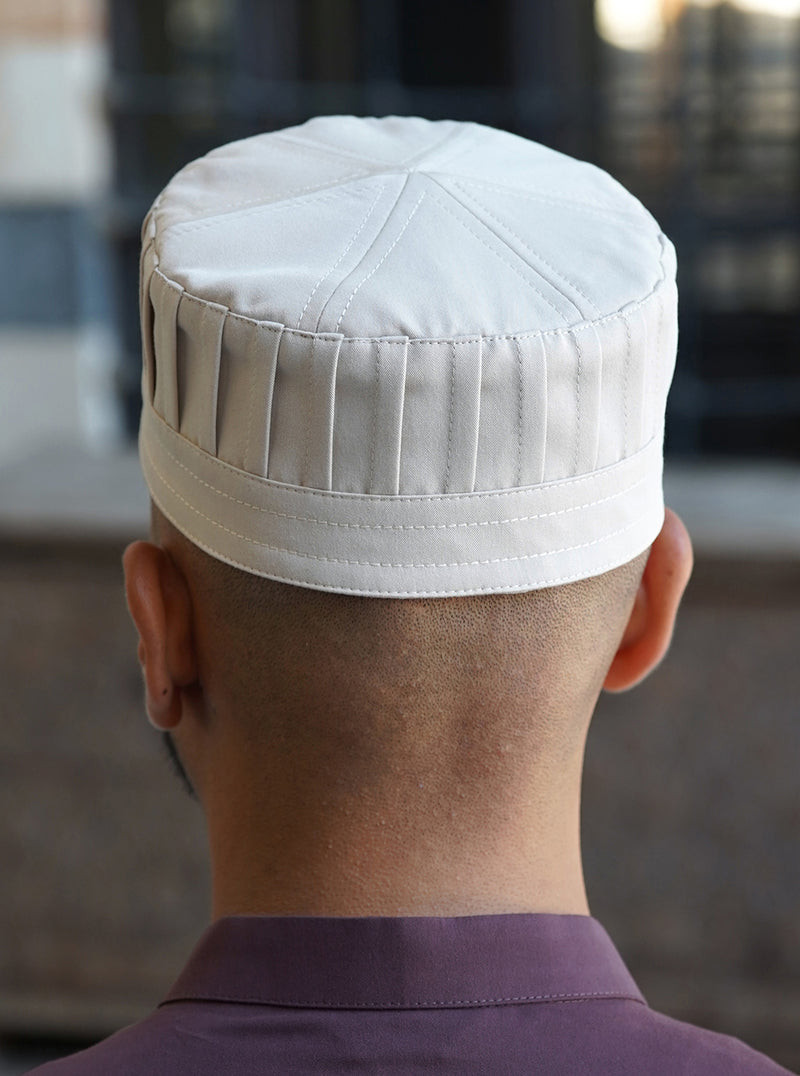 Wide Pleated Kufi