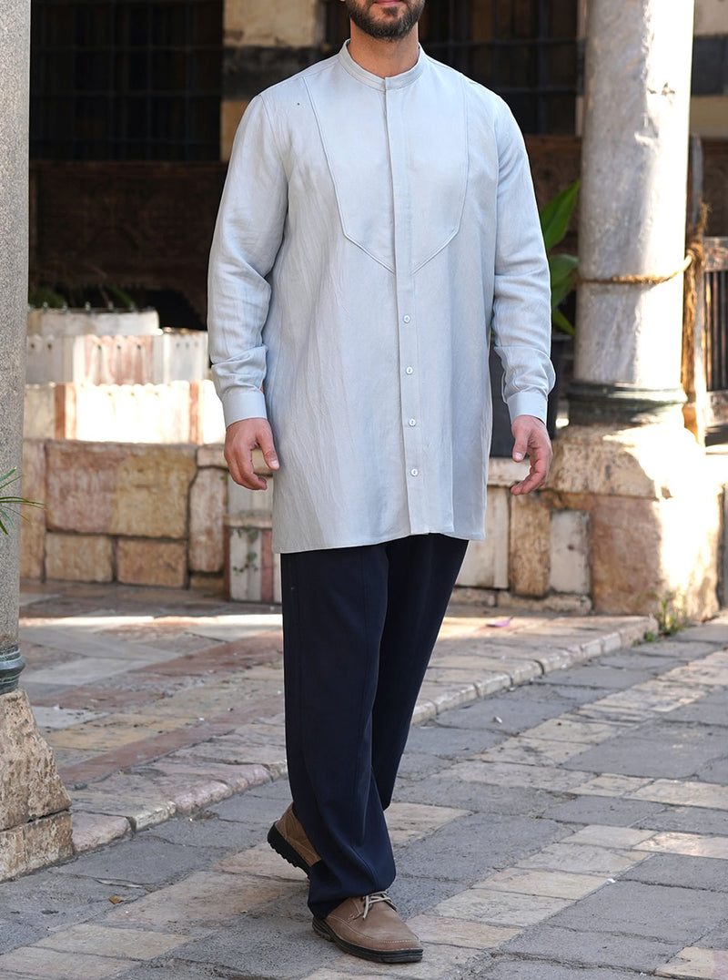 Architectural Linen Shirt