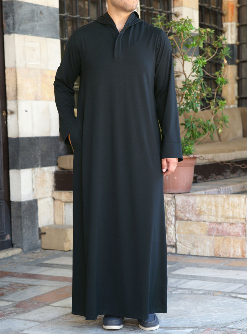 Jersey Hooded Thobe