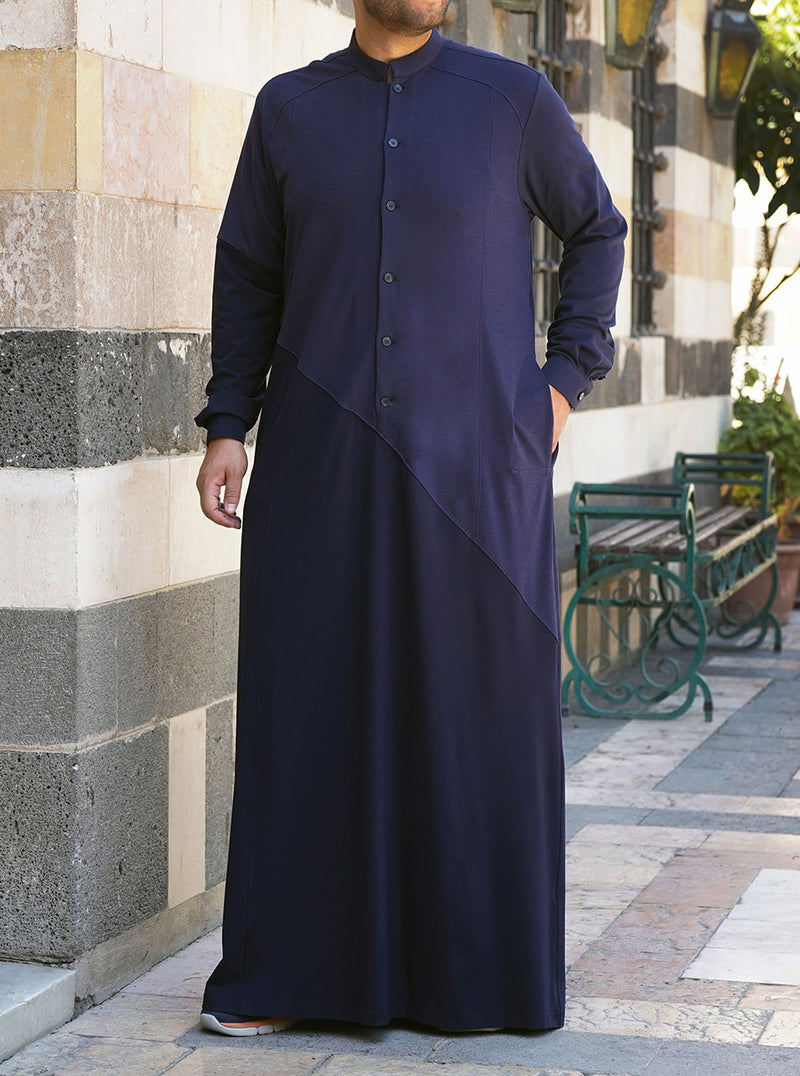 Angled Bi-Color Thobe