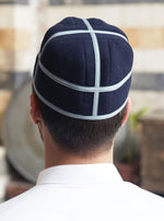 Contrast Trim Wool Kufi