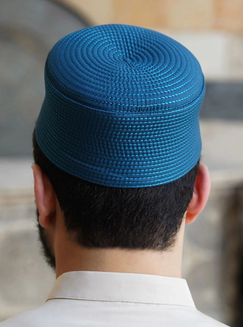 Circle Stitched Turban Hat