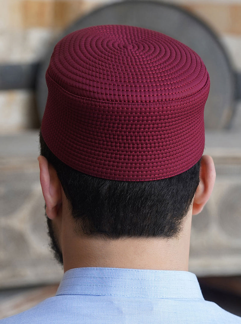 Circle Stitched Turban Hat