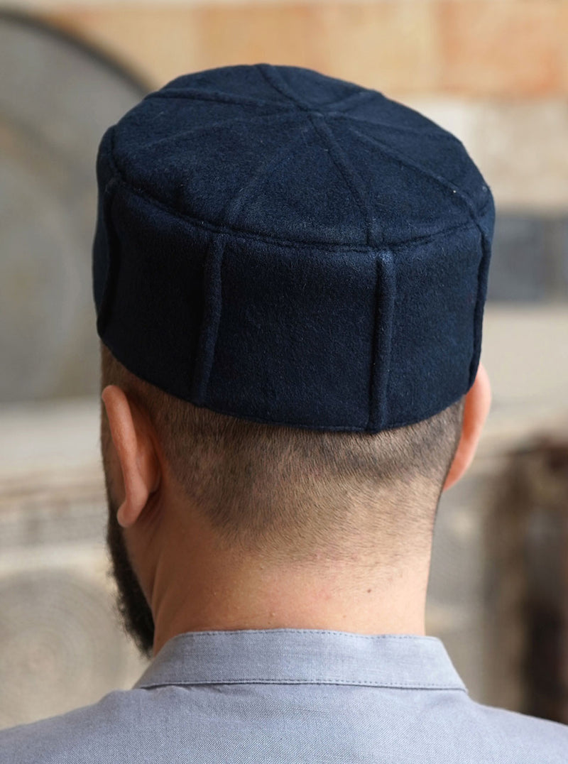 Ribbed Wool Kufi