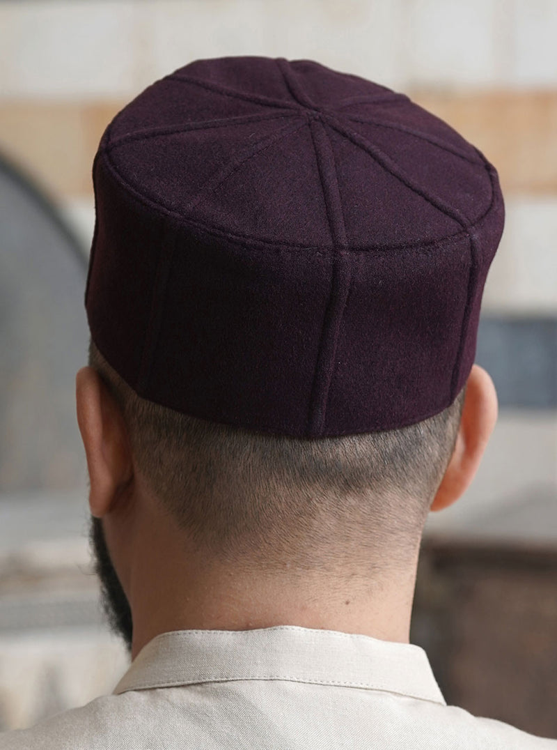 Ribbed Wool Kufi