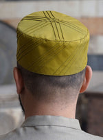 Angled Pintucked Kufi