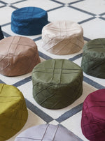 Criss-Cross Pintucked Kufi