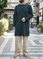 Long Jersey Sweater Top