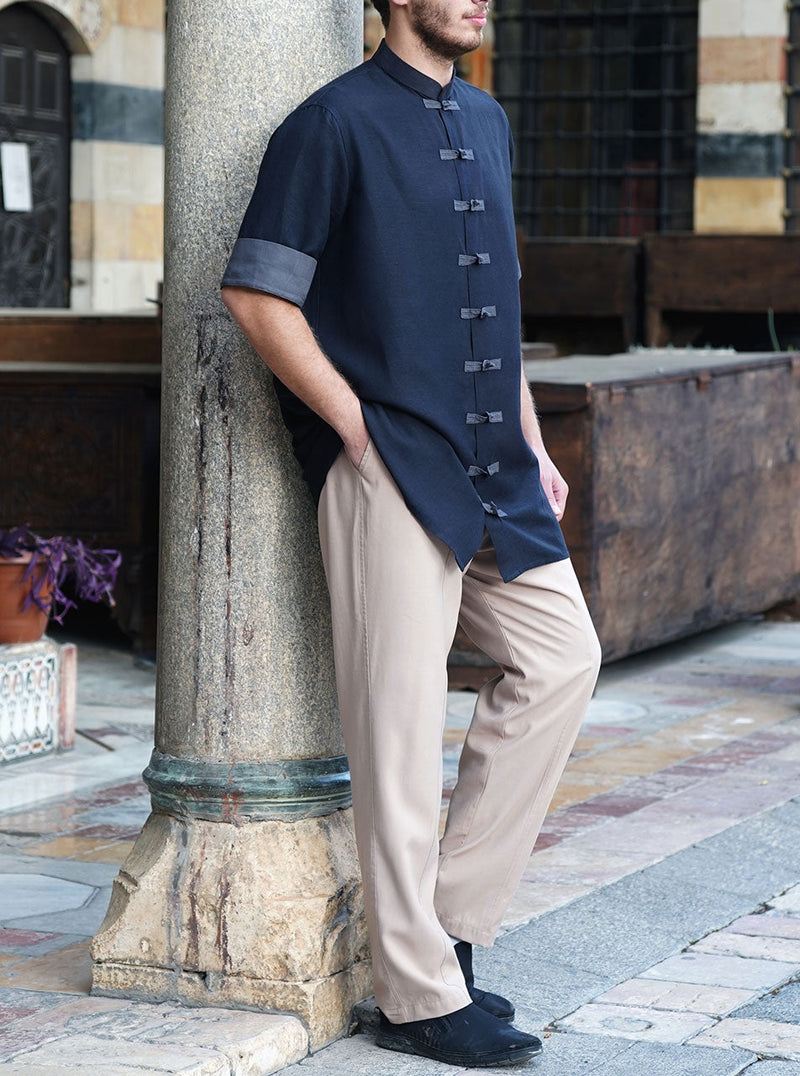 Contrast Fasteners Top