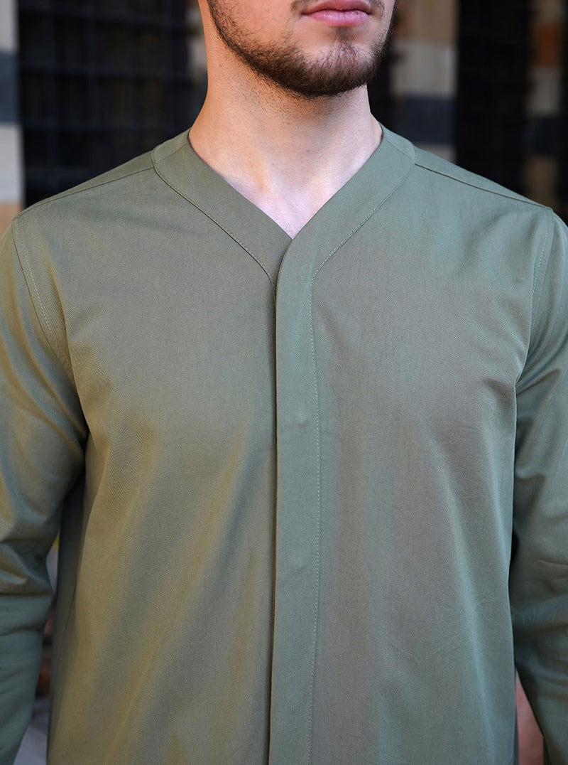 Waist Welt Pockets Top