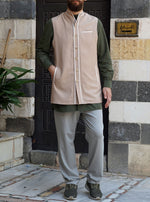 Contrast Trim Waistcoat