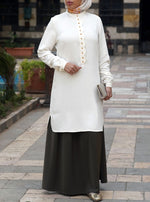 Scalloped Opening Tunic