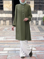 Tunic with Gathering