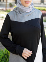 Angular Tri-Color Hoodie