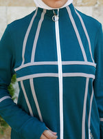 Full Zipped Bias Trim Tunic