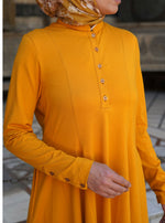 Flared Tunic with Godets