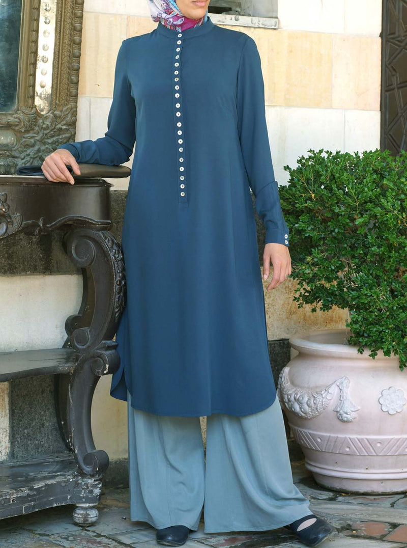 Mother of Pearl Button Tunic Clearance