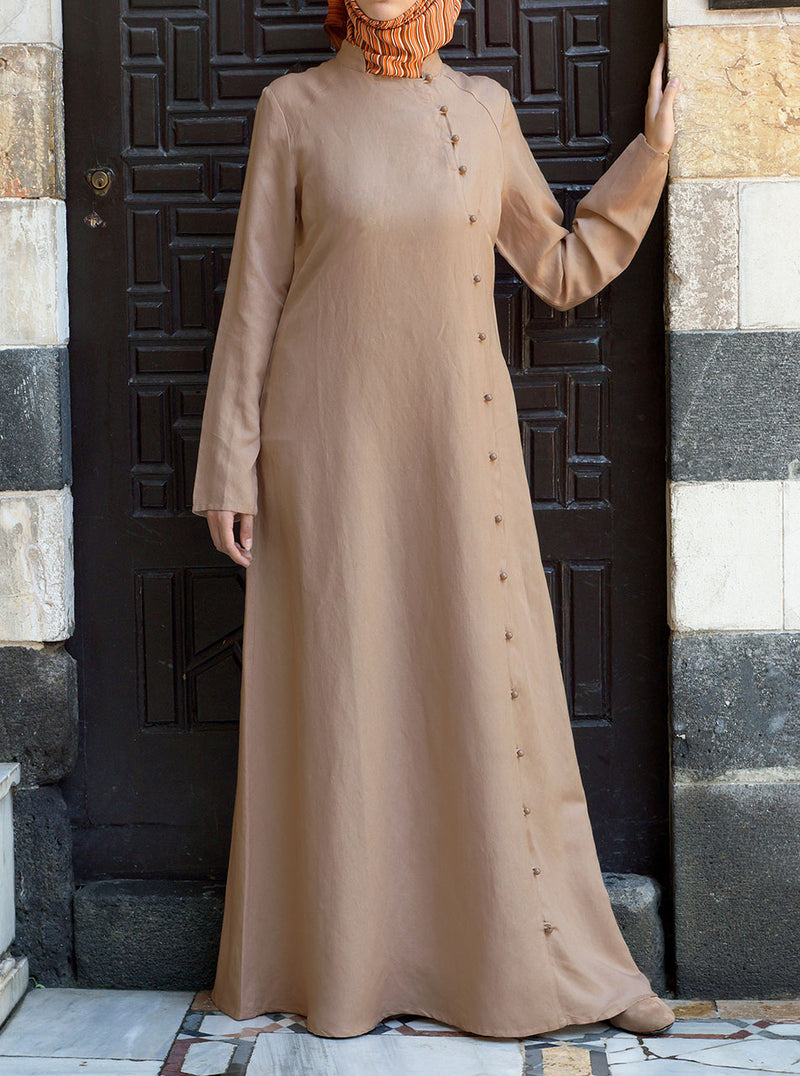 Linen Saigon Maxi Dress