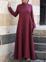 Ubayda Linen Abaya