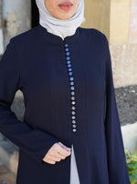 Contrast Godet Panel Abaya