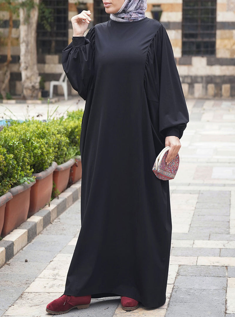 Jersey Butterfly Abaya