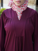 Loose Abaya with Gathering