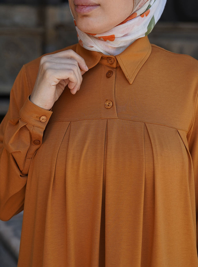 Inverted Pleats Abaya