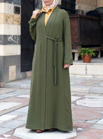 Crossover Side Tied Abaya