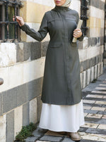 Urban Jacket with Elaticized Rear Waist