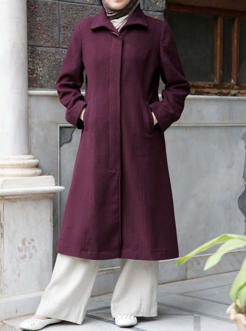 Classic Wool Midi Coat