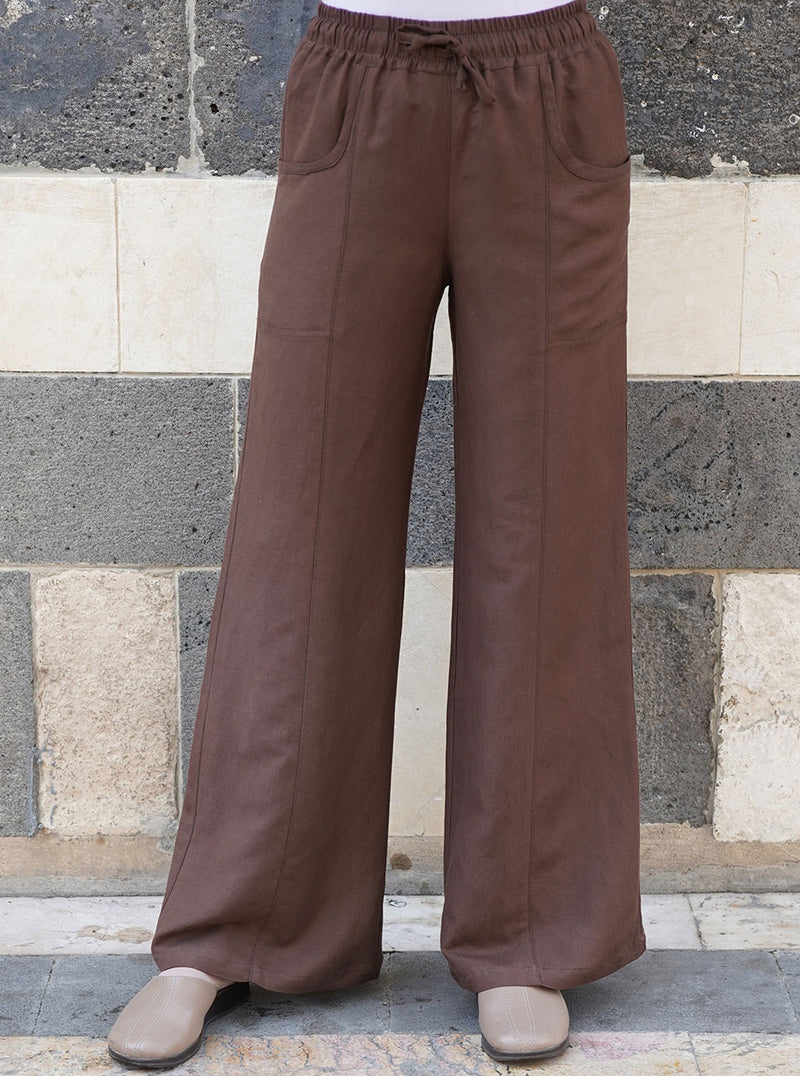 Linen Comfort Waist Trousers