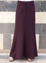 Pouch Pocket Paneled Skirt