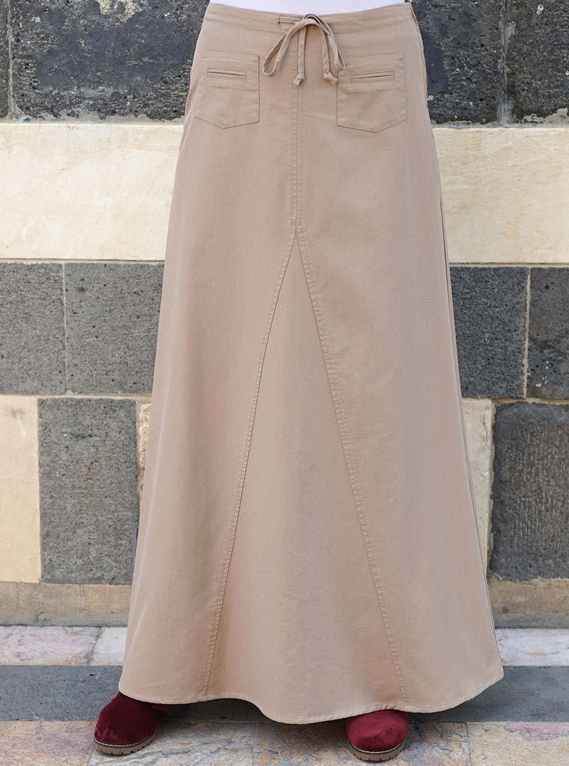 Cotton and Lyocell Huyam Skirt