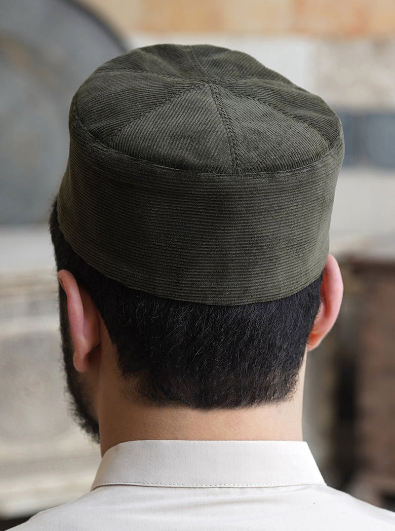 Zuraib Corduroy Kufi Hat